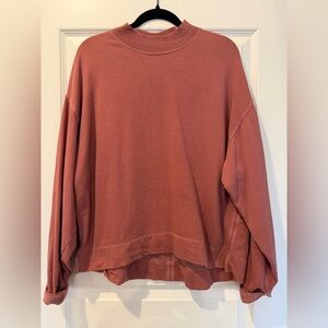 Old Navy Mauve Mockneck Sweatshirt